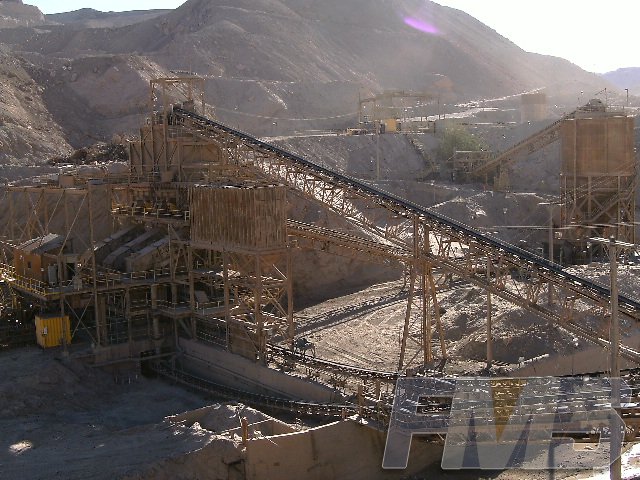 Chancadora que se utilizan en la minería de cobre